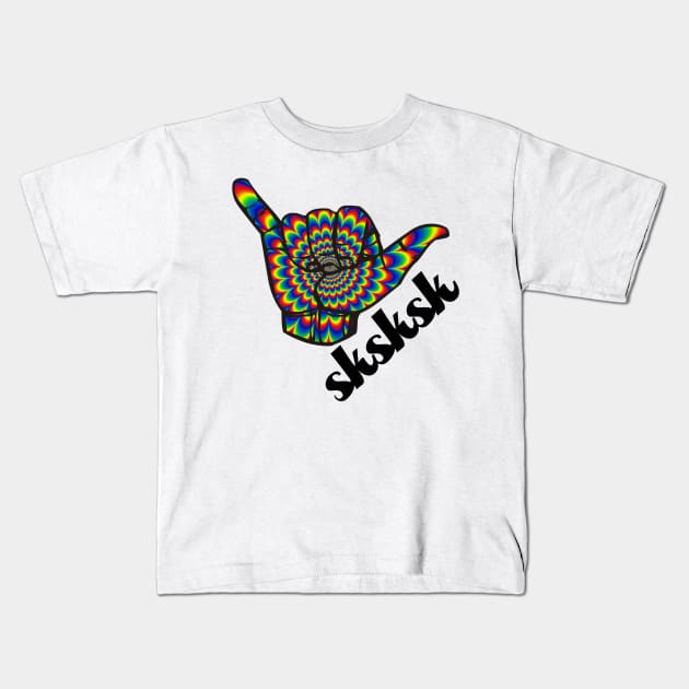 Hang Loose VSCO Kids T-Shirt by LucyMacDesigns